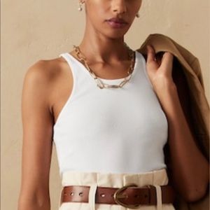 Banana republic gray tank